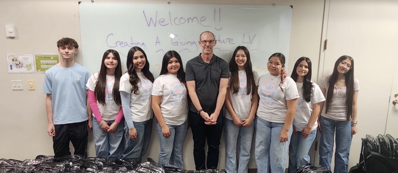 Creating a Giving Culture LV youth volunteers and community partners